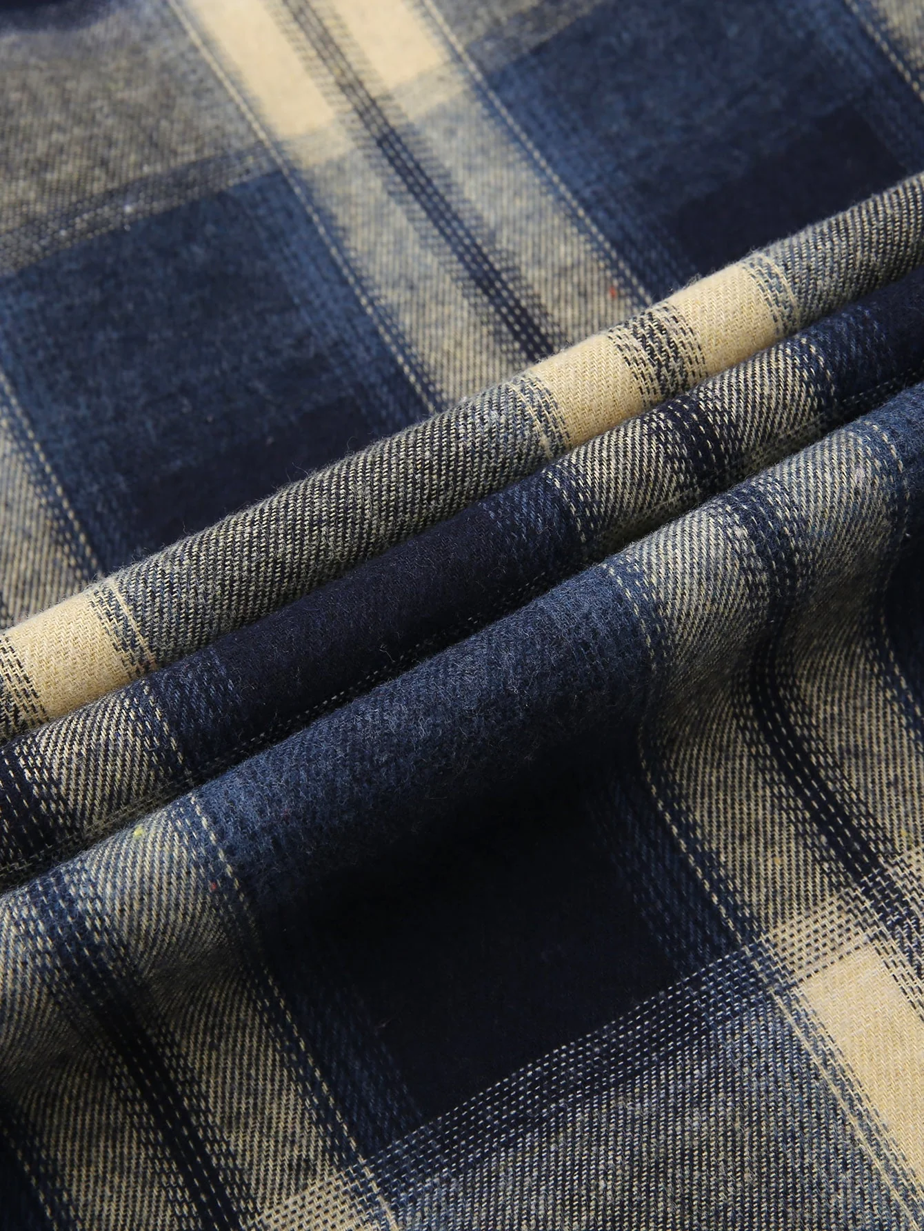 Demetrio® | Flannel Plaid Button Up Shirt - Image 11
