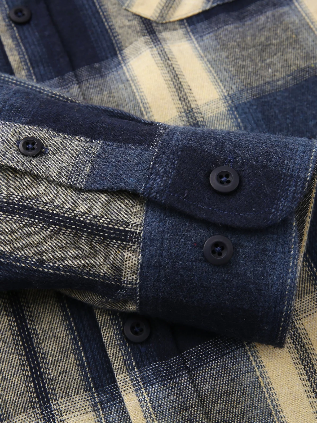 Demetrio® | Flannel Plaid Button Up Shirt - Image 9