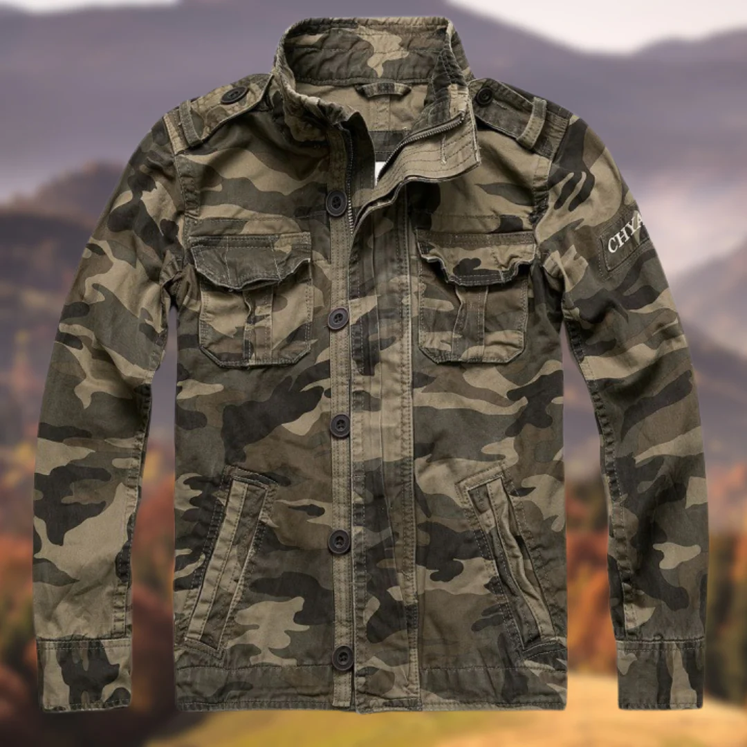Demetrio® | Military Style Autumn Jacket - Image 4