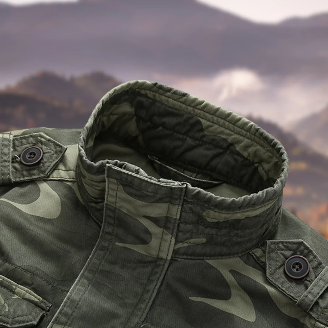 Demetrio® | Military Style Autumn Jacket - Image 8