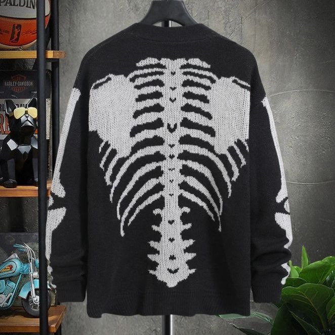 Demetrio® | Skeleton Chic Cardigan - Image 2