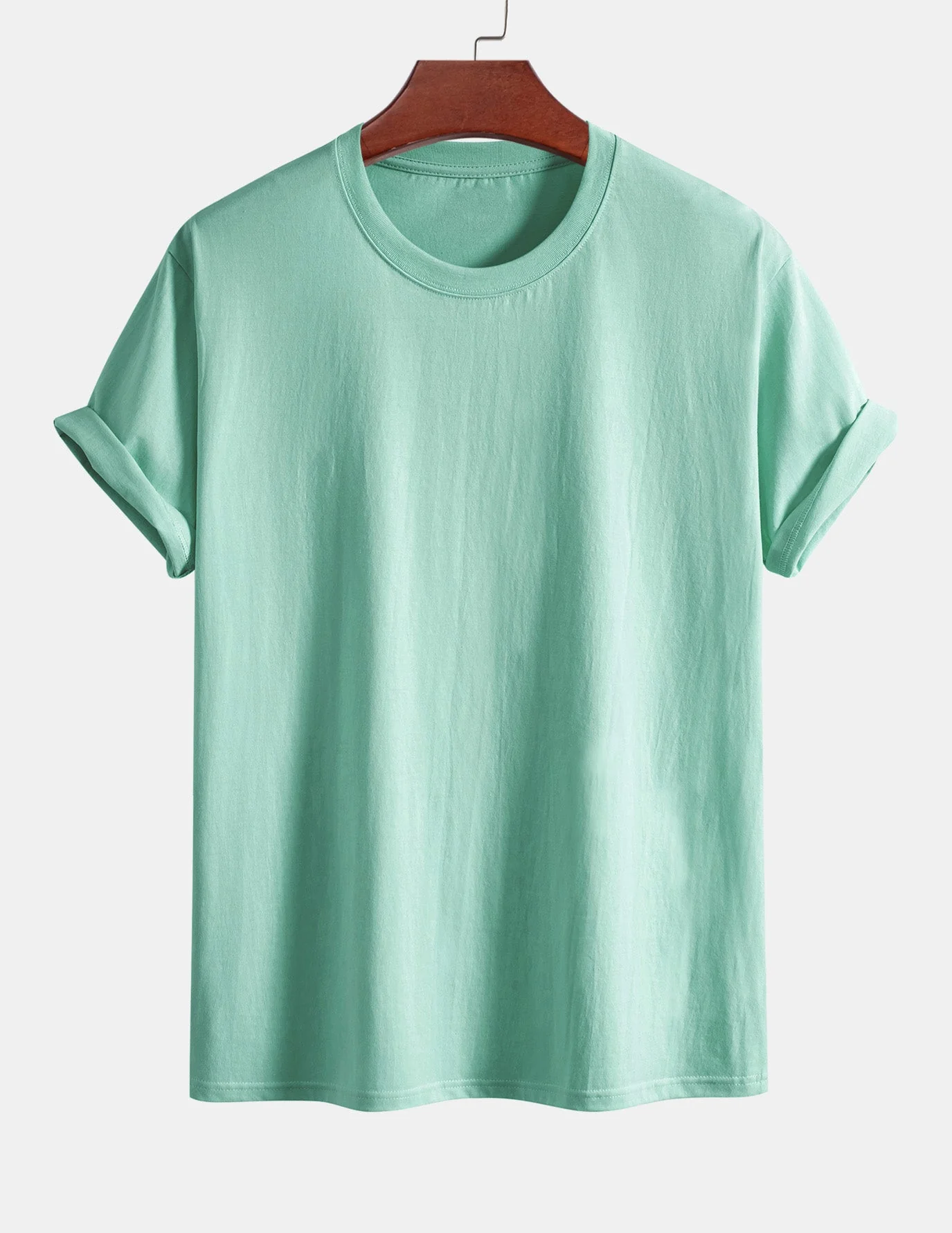 Demian® | Basic Regular Fit Cotton T-Shirt - Image 10