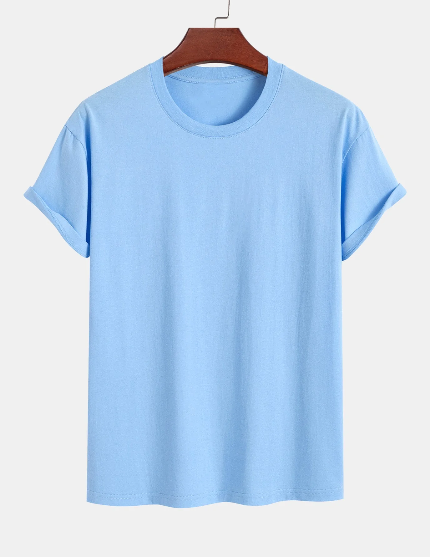 Demian® | Basic Regular Fit Cotton T-Shirt - Image 11