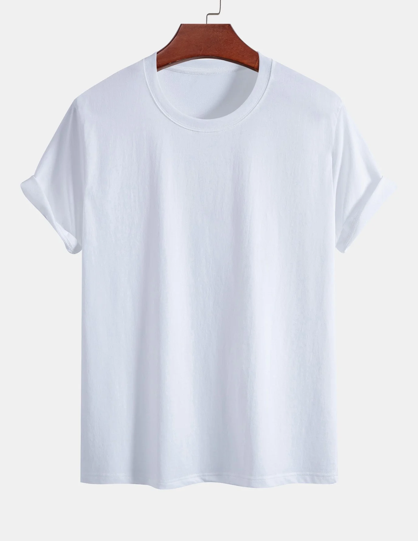 Demian® | Basic Regular Fit Cotton T-Shirt - Image 2