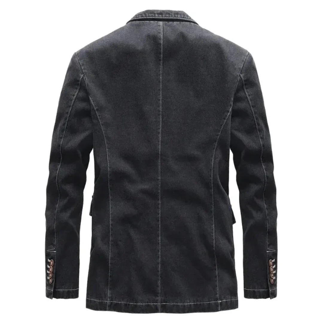 Demian | Sawyer Vintage Wash Denim Jacket - Image 2