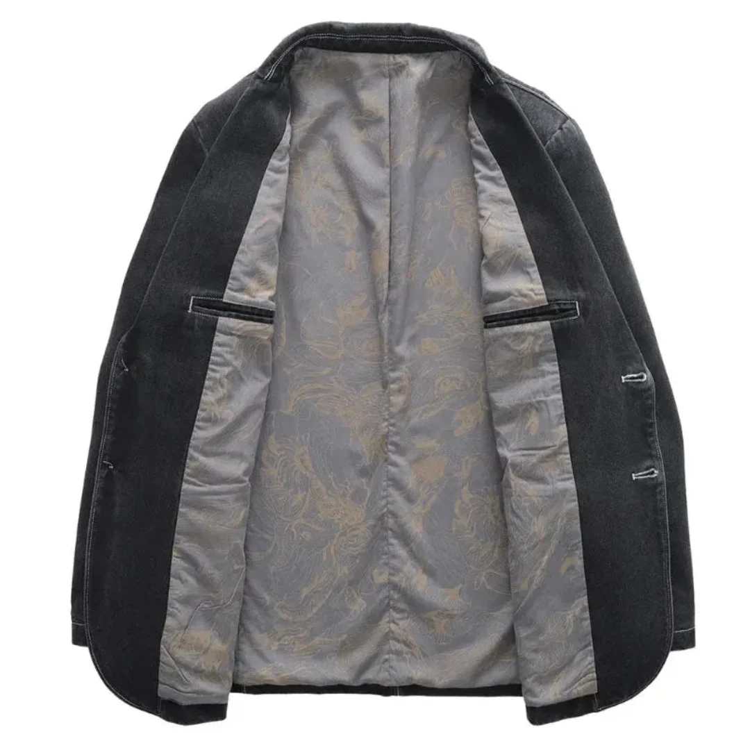 Demian | Sawyer Vintage Wash Denim Jacket - Image 3