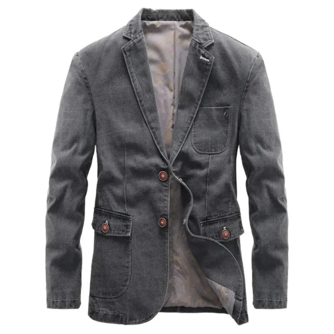 Demian | Sawyer Vintage Wash Denim Jacket - Image 4