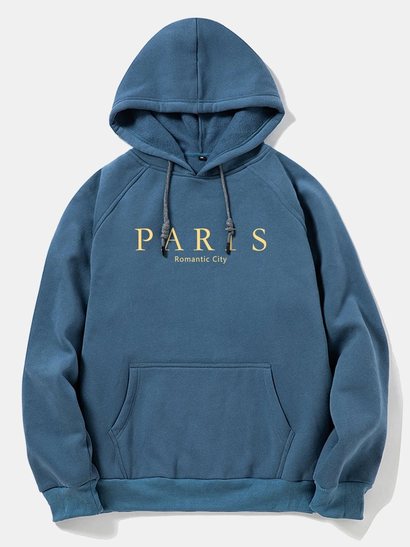 Dennis | Paris Slogan Print Hoodie - Image 10