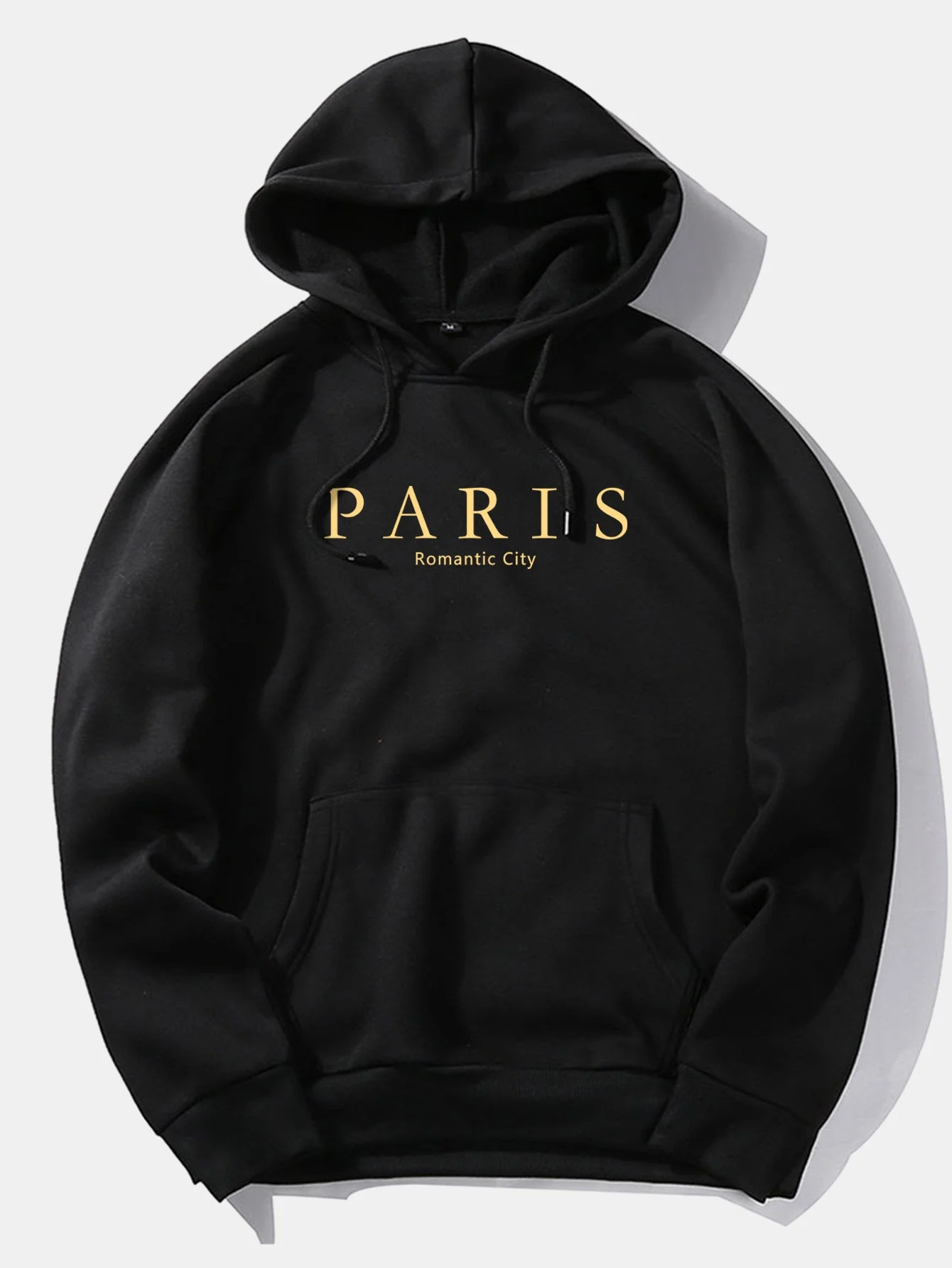 Dennis | Paris Slogan Print Hoodie - Image 2
