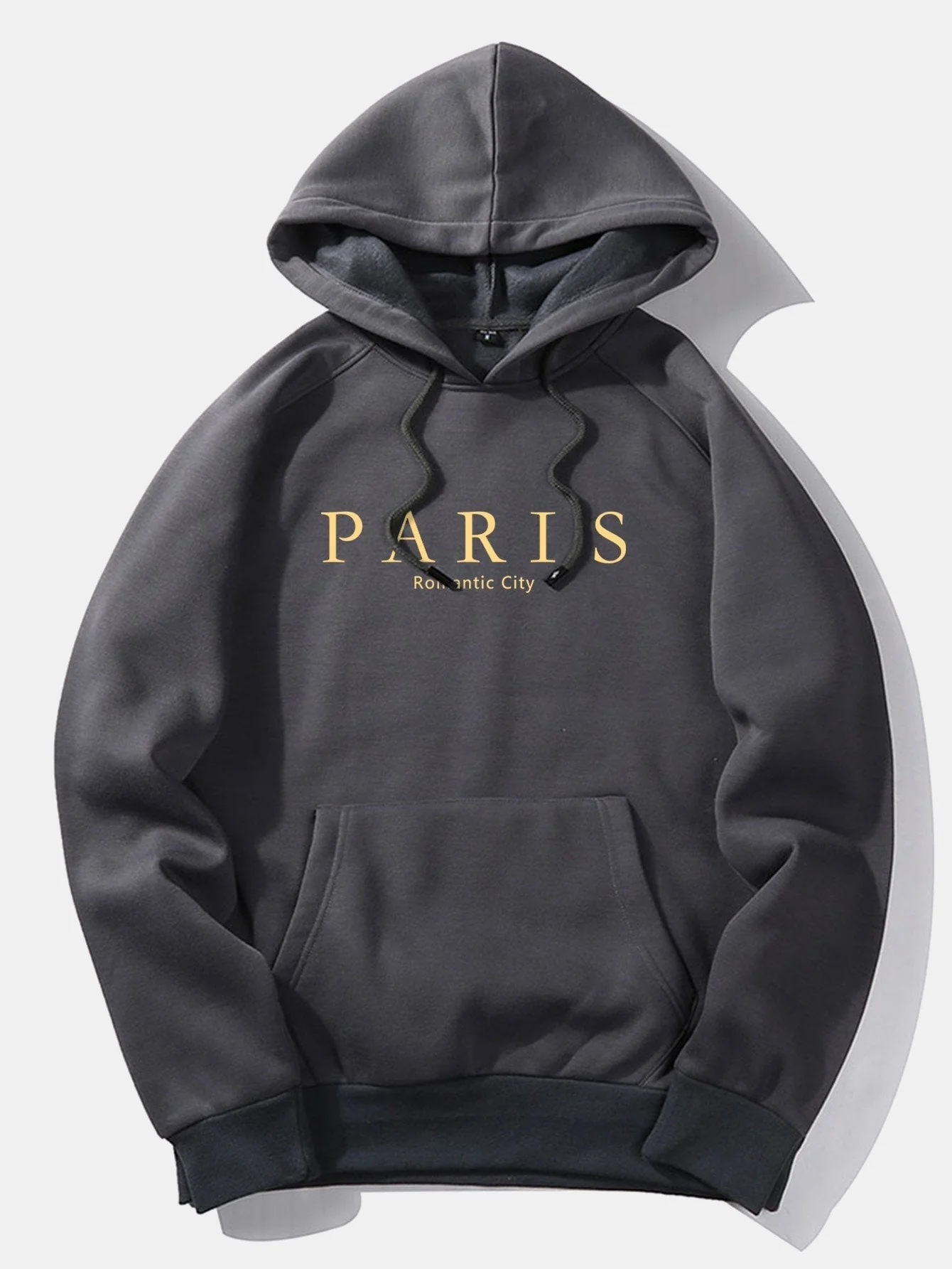 Dennis | Paris Slogan Print Hoodie - Image 6