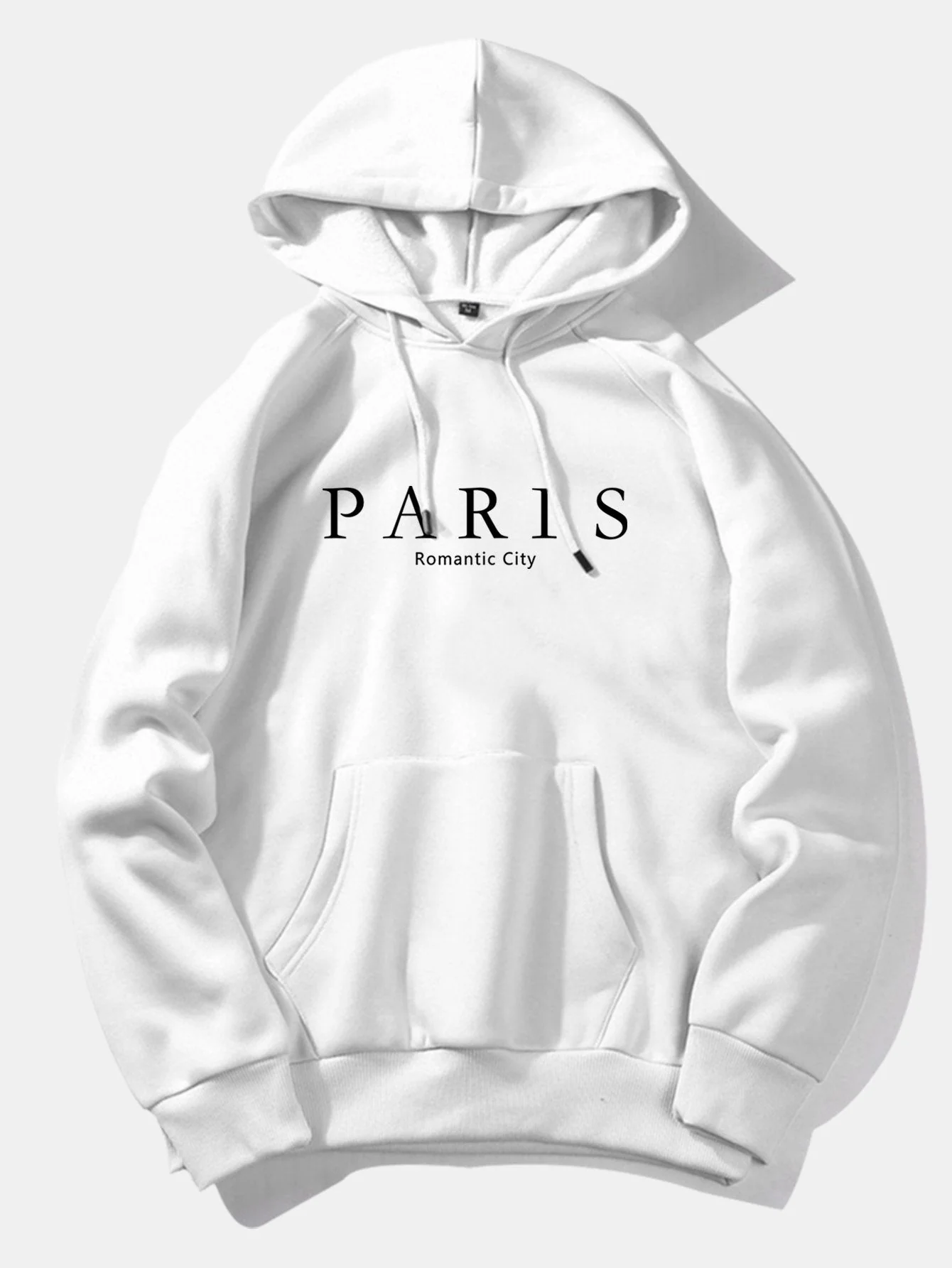 Dennis | Paris Slogan Print Hoodie - Image 7