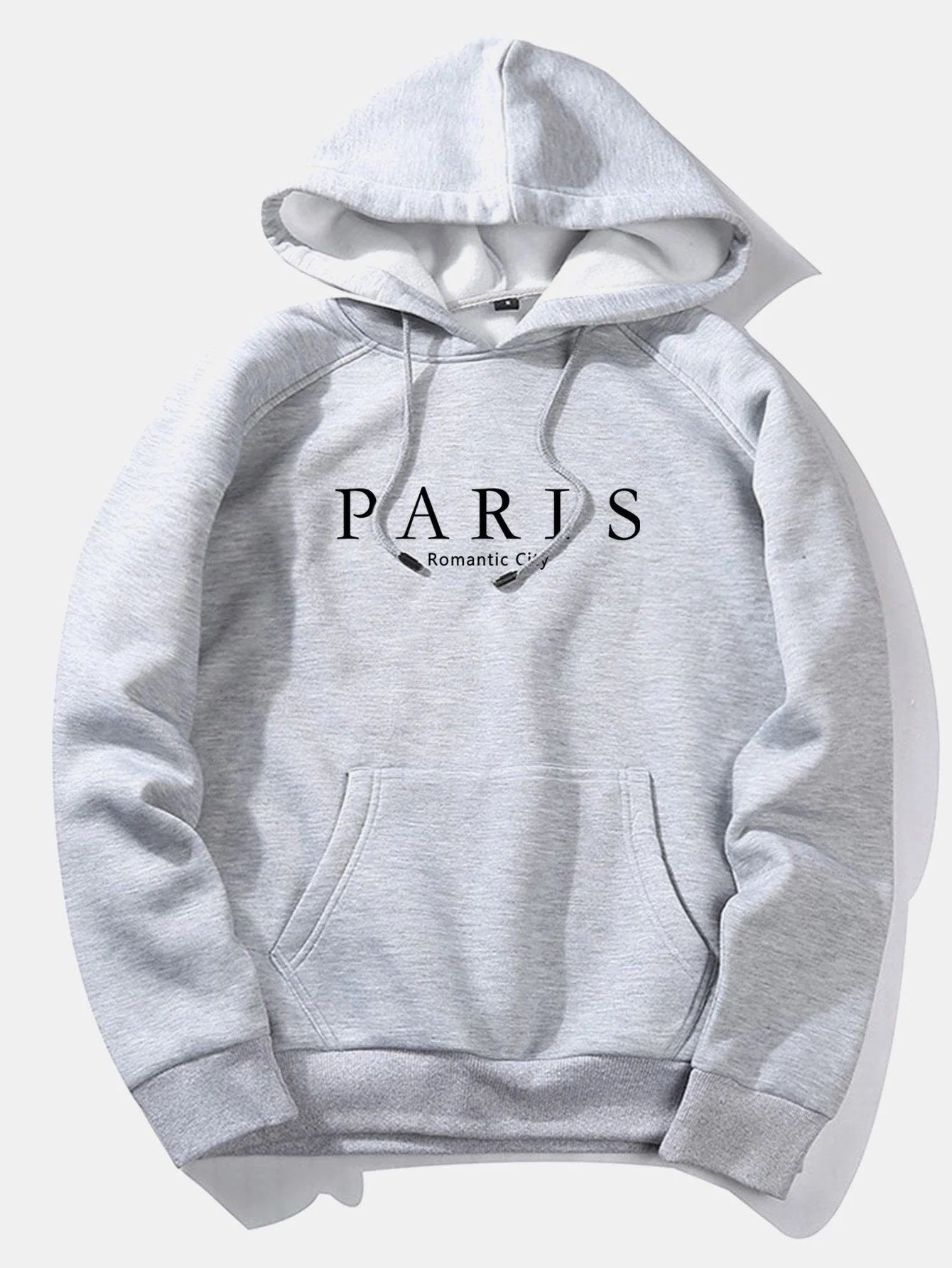 Dennis | Paris Slogan Print Hoodie - Image 8