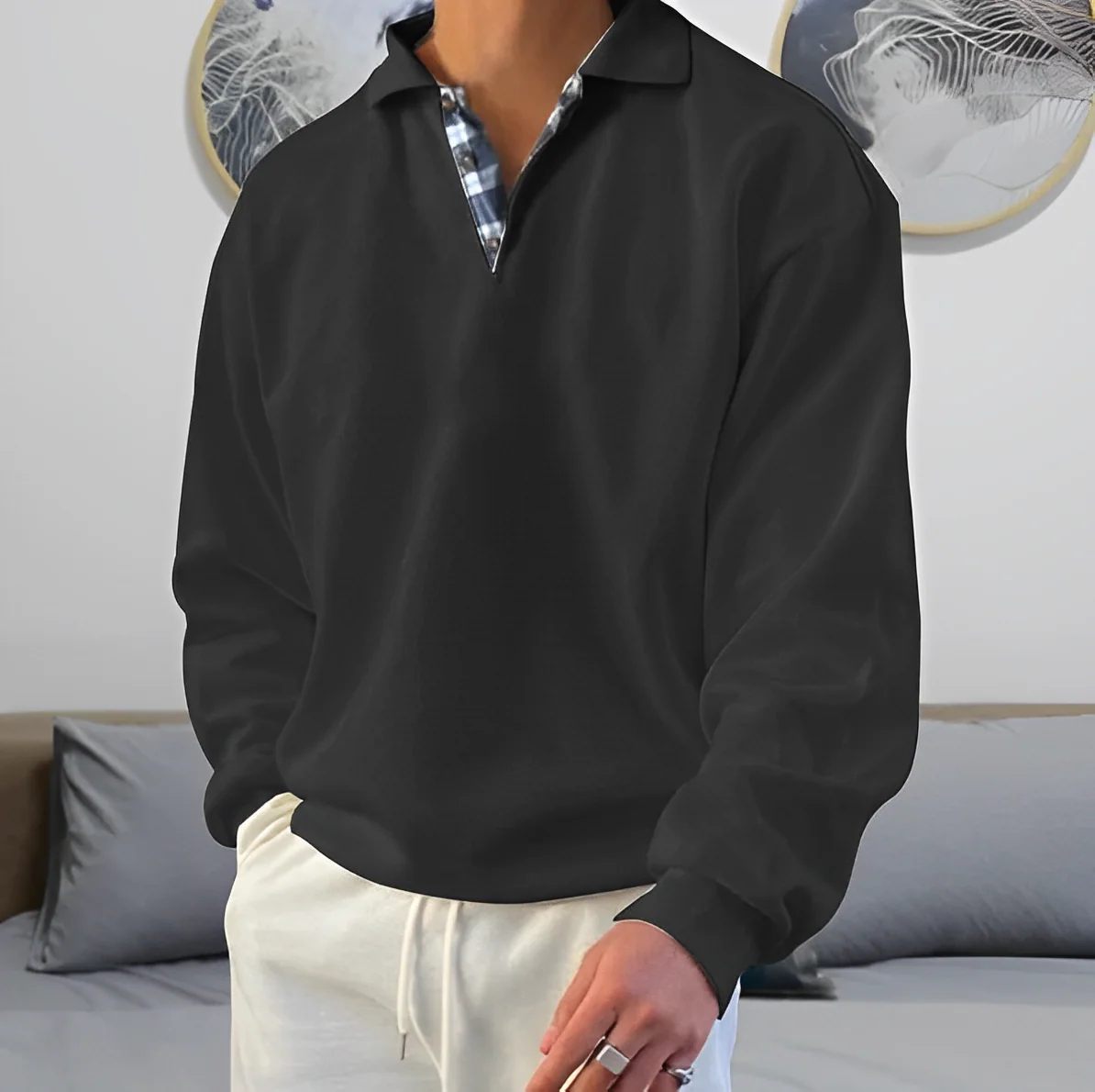 Dermot® | Casual Polo Sweater - Image 2