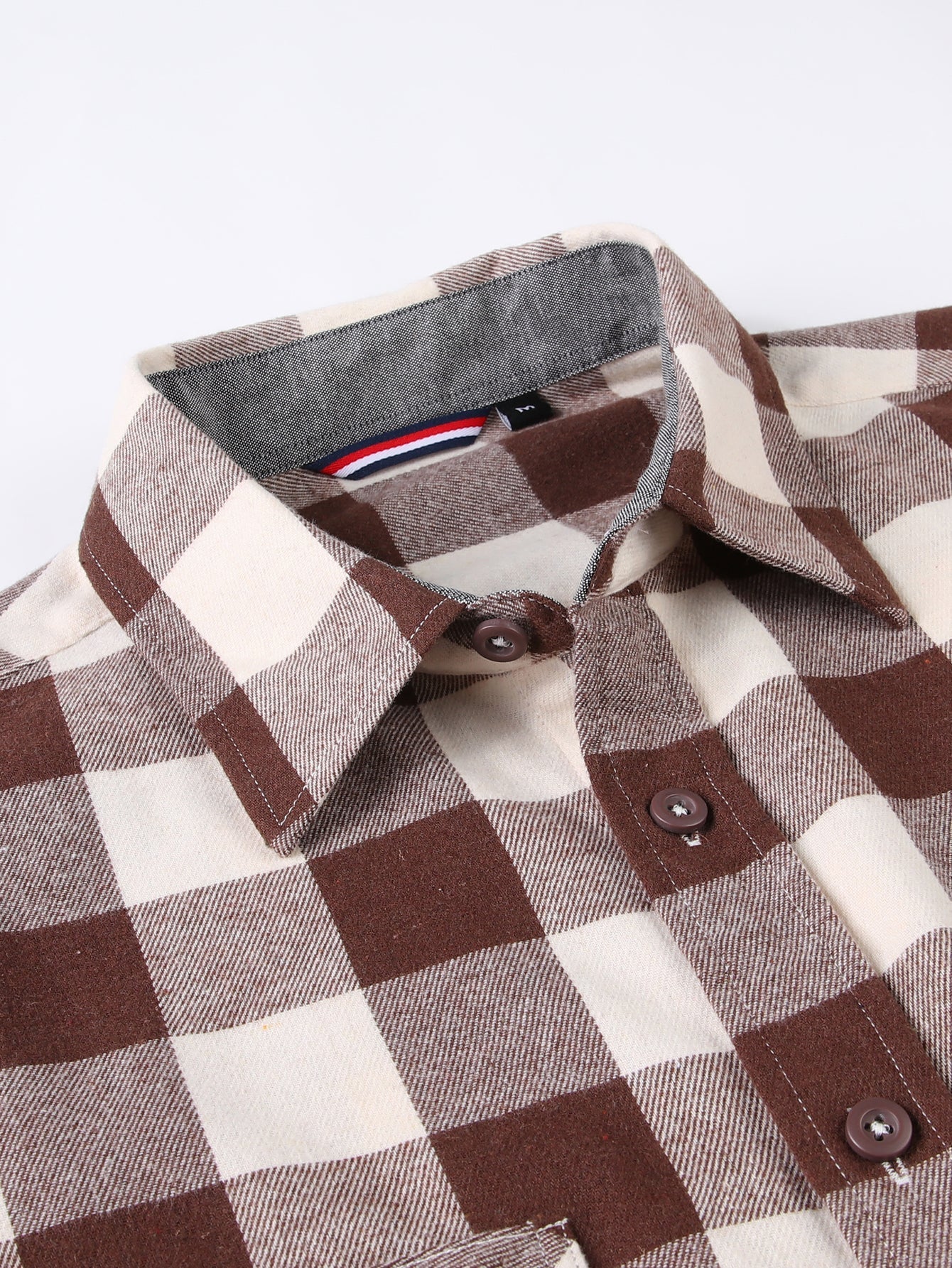 Dervin® | Flannel Plaid Button Up Shirt - Image 12