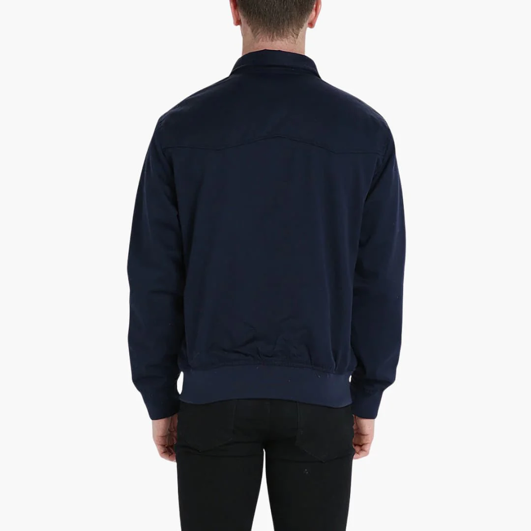Desiderius | Virgil – Men's Harrington Jacket with Ribbed Cuffs - Image 4