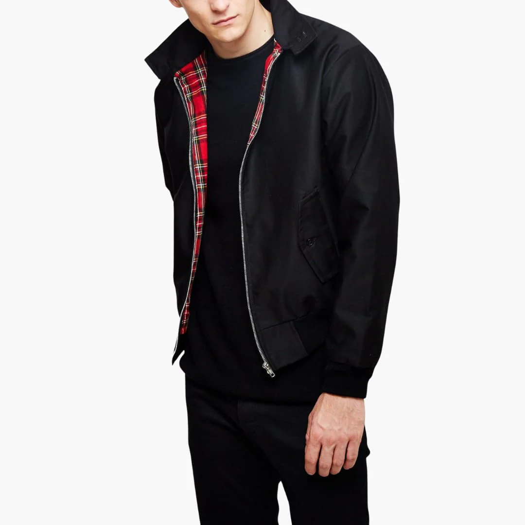 Desiderius | Virgil – Men's Harrington Jacket with Ribbed Cuffs - Image 6