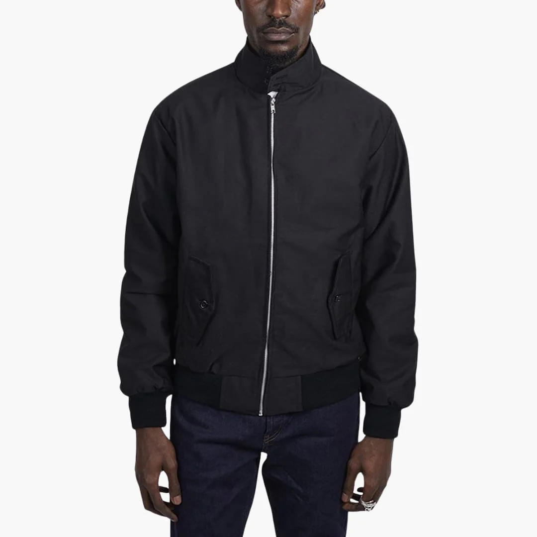 Desiderius | Virgil – Men's Harrington Jacket with Ribbed Cuffs - Image 7