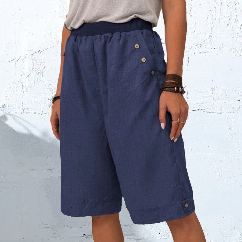 Devlin® | Solid Color Casual Trousers For Women - Image 4