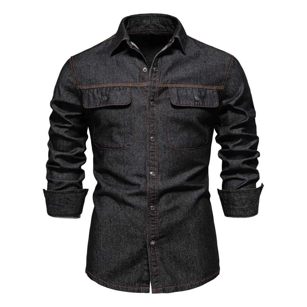 Devon® | Men'S Denim Blouse - Image 3