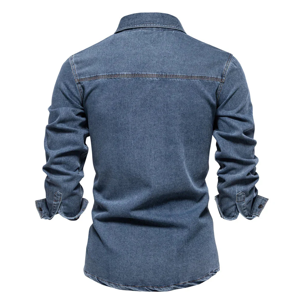 Devon® | Men'S Denim Blouse - Image 6