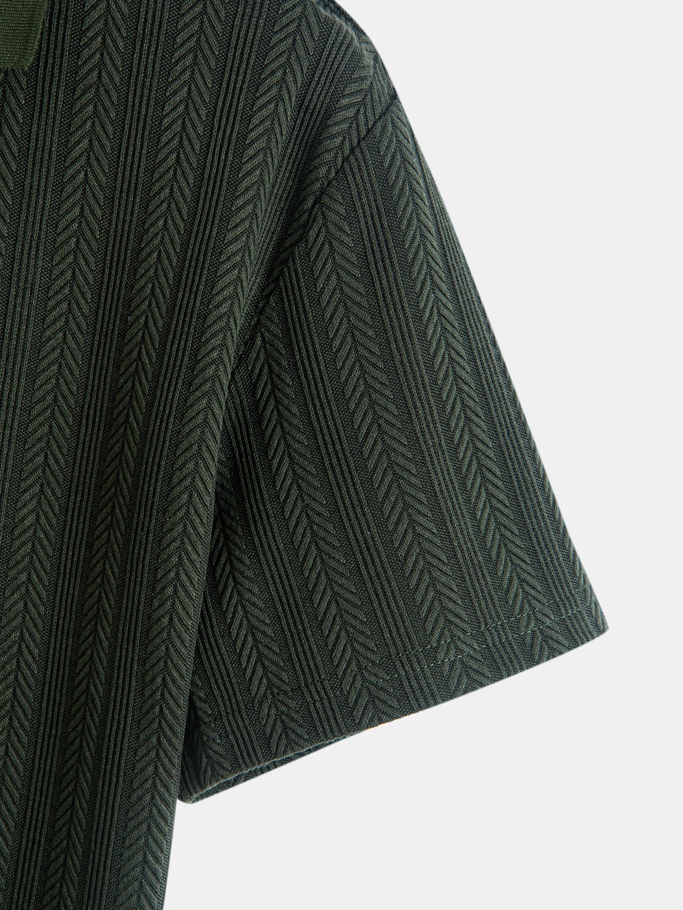 Devon® | Textured Zipper Polo - Image 16