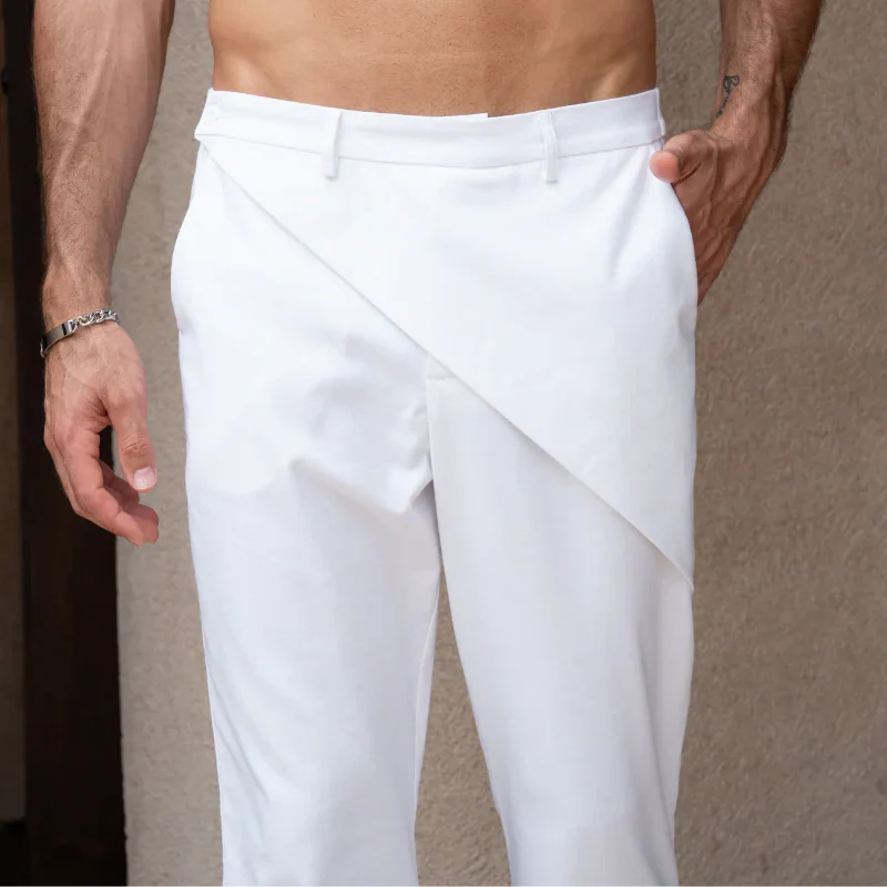 Devon | Men'S Spring And Summer Fashion Cotton Blended Design Casual Pants - Image 6