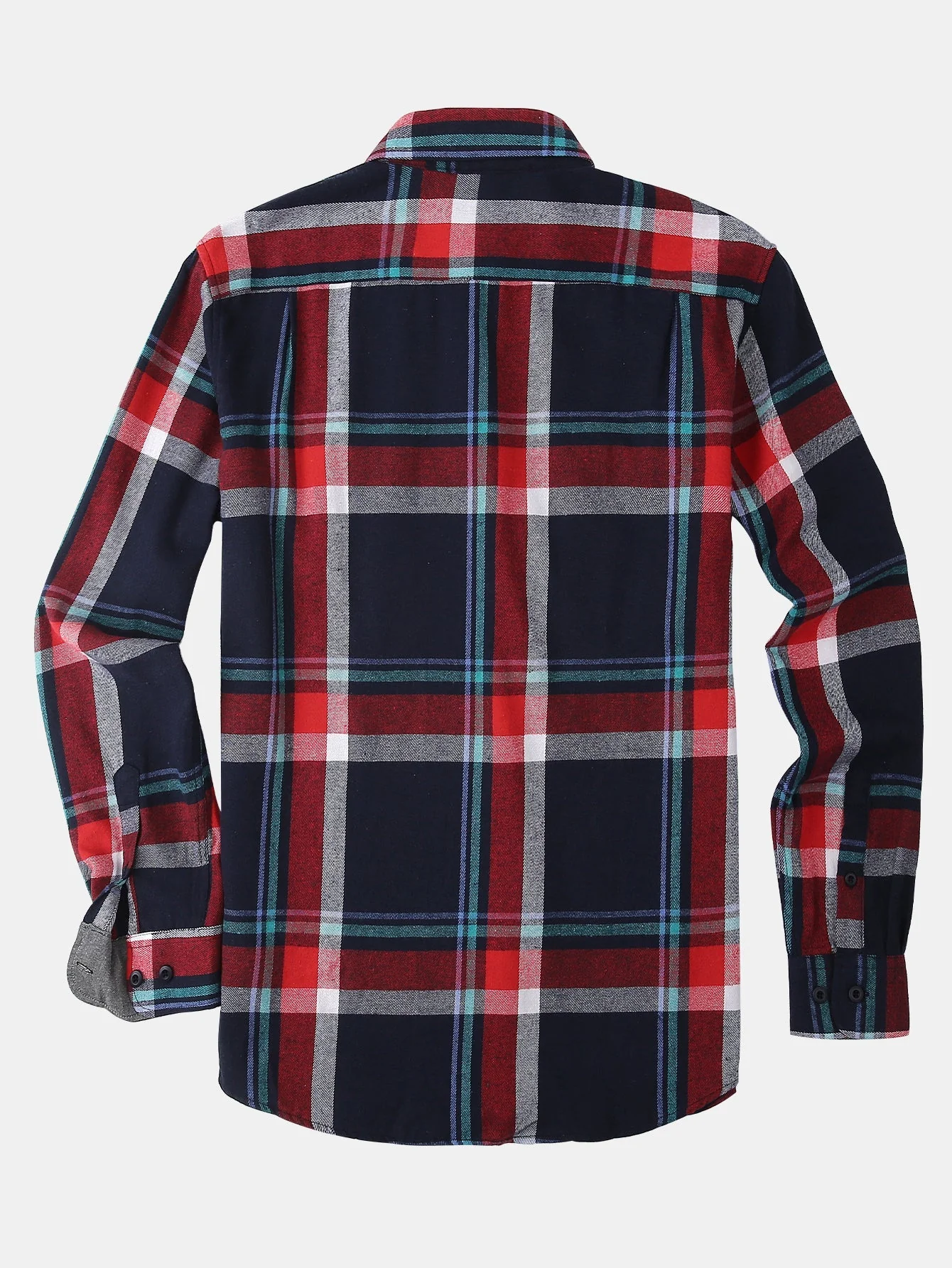 Dido® | Flannel Plaid Button Up Shirt - Image 2