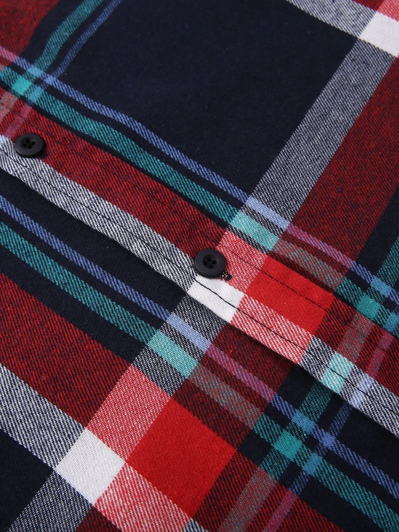 Dido® | Flannel Plaid Button Up Shirt - Image 4
