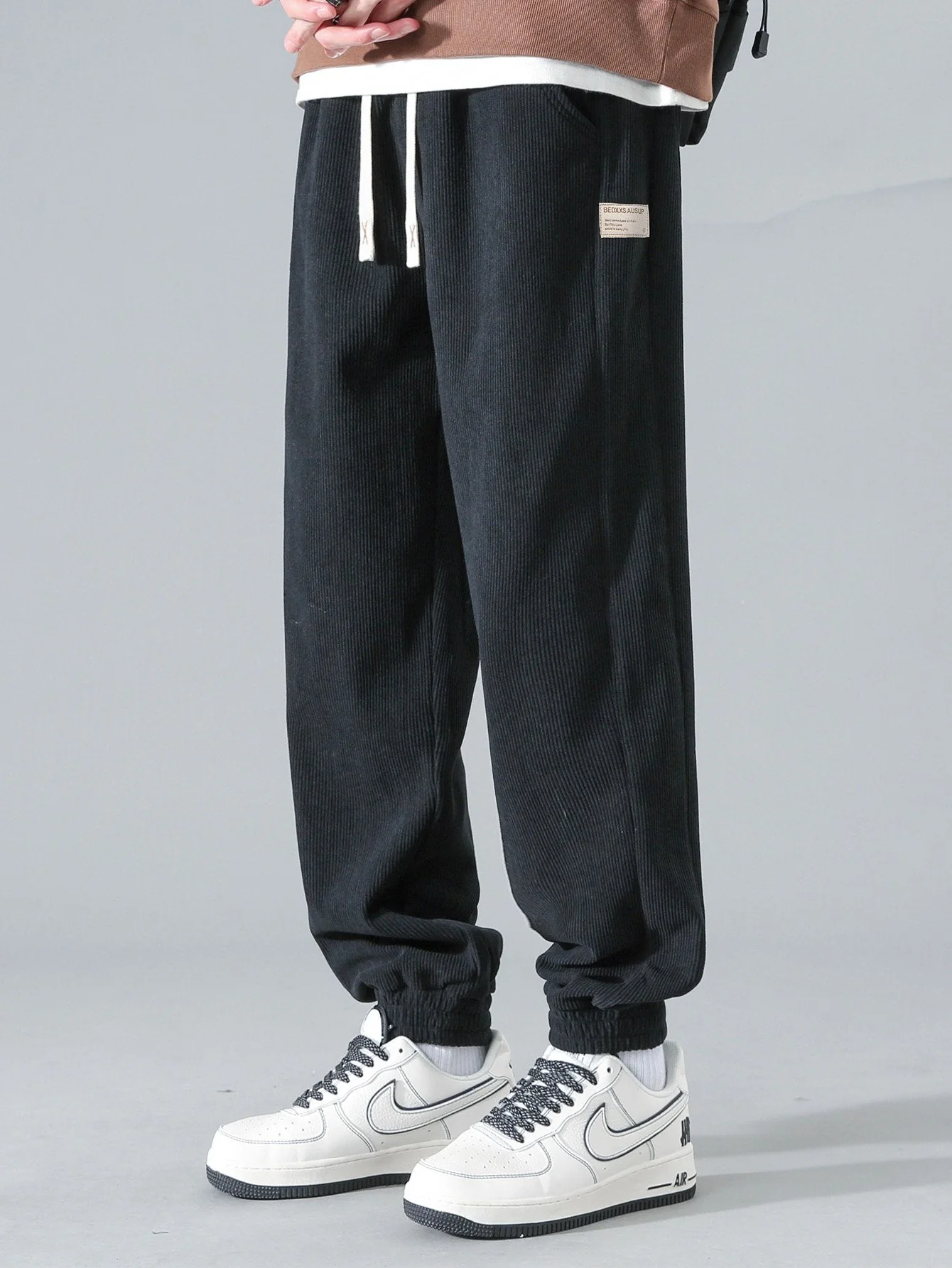 Diego® | Drawstring Corduroy Jogging Pants - Image 7