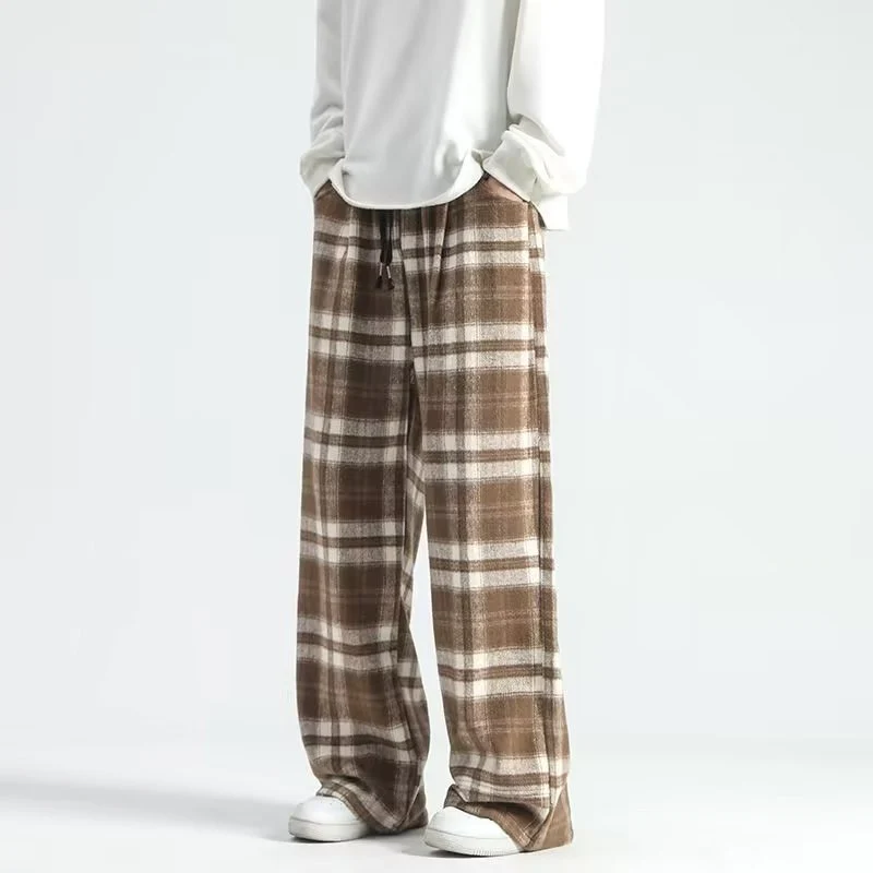 Diego® | Plaid Wide-Leg Joggers - Image 4