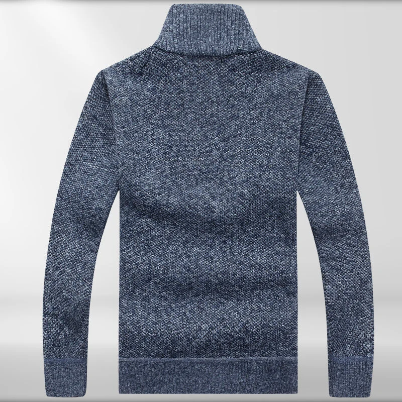 Diego® | Thicker Fleece Sweater With Half Zip - Image 5