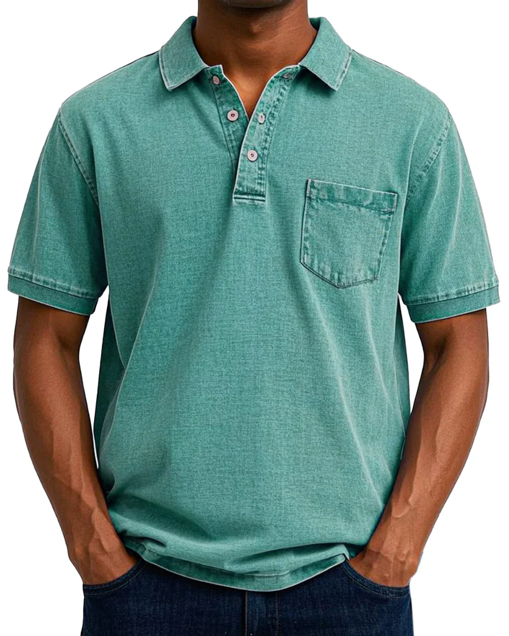 Diego® | Vintage Men's Polo - Image 2