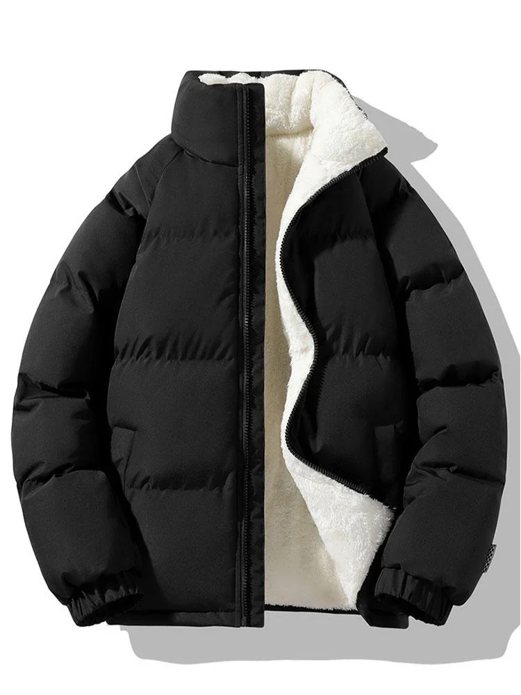Diego | Teddy Lined Puffer Coat - Image 6