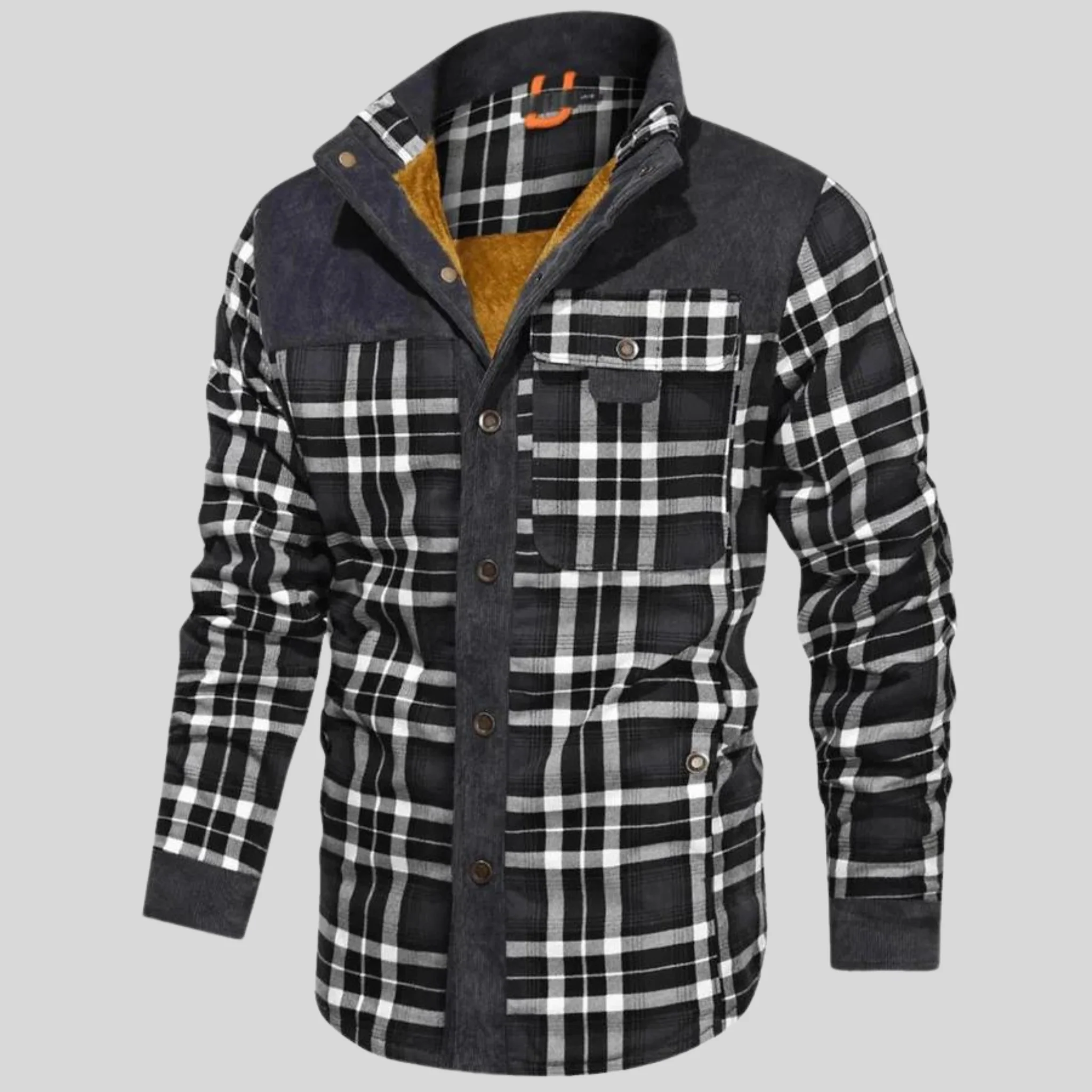 Dion® | Checked Lined Jacket - Image 11