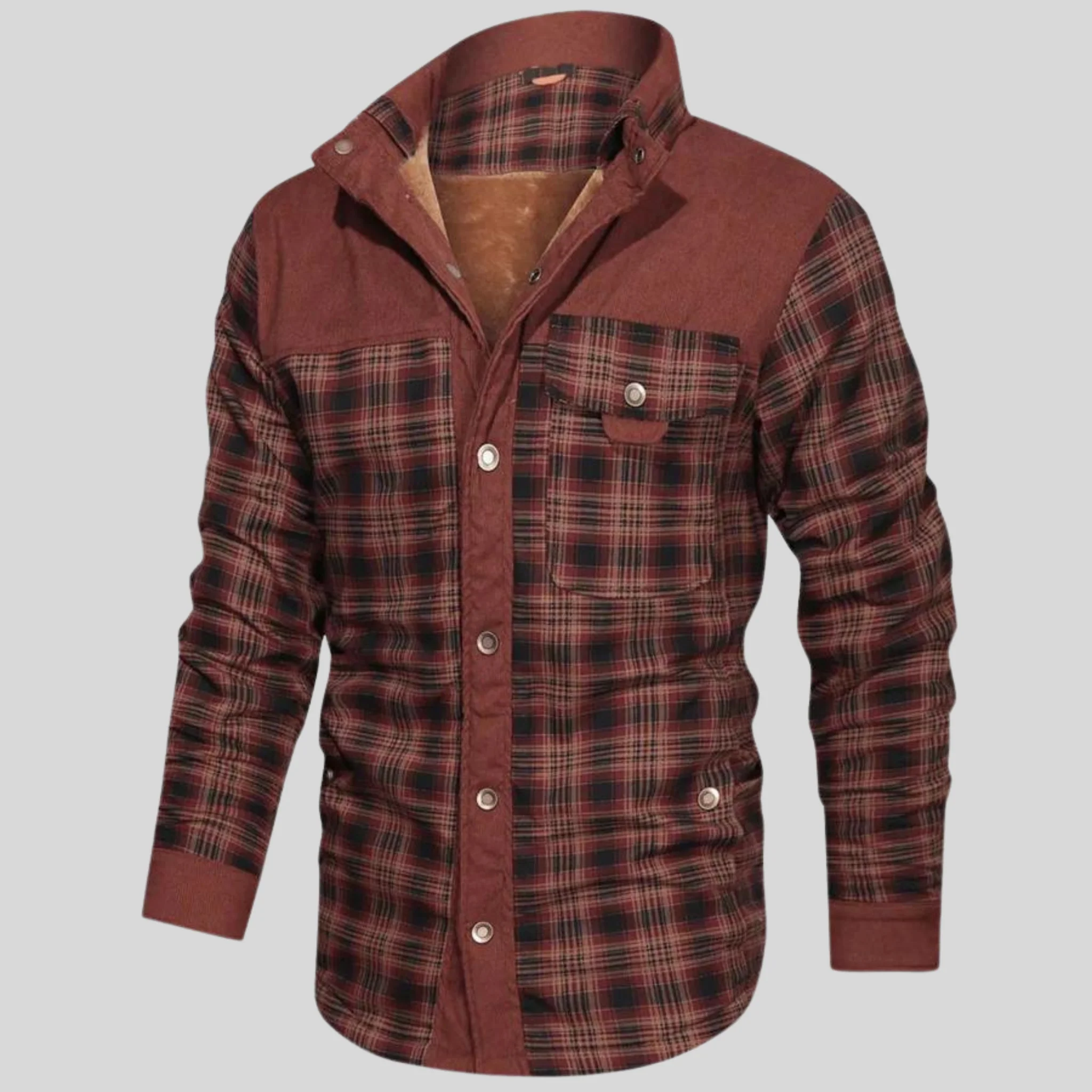 Dion® | Checked Lined Jacket - Image 12