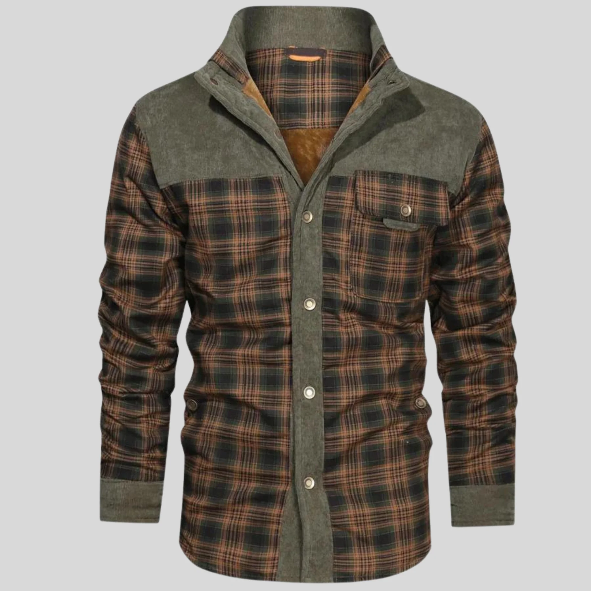 Dion® | Checked Lined Jacket - Image 15