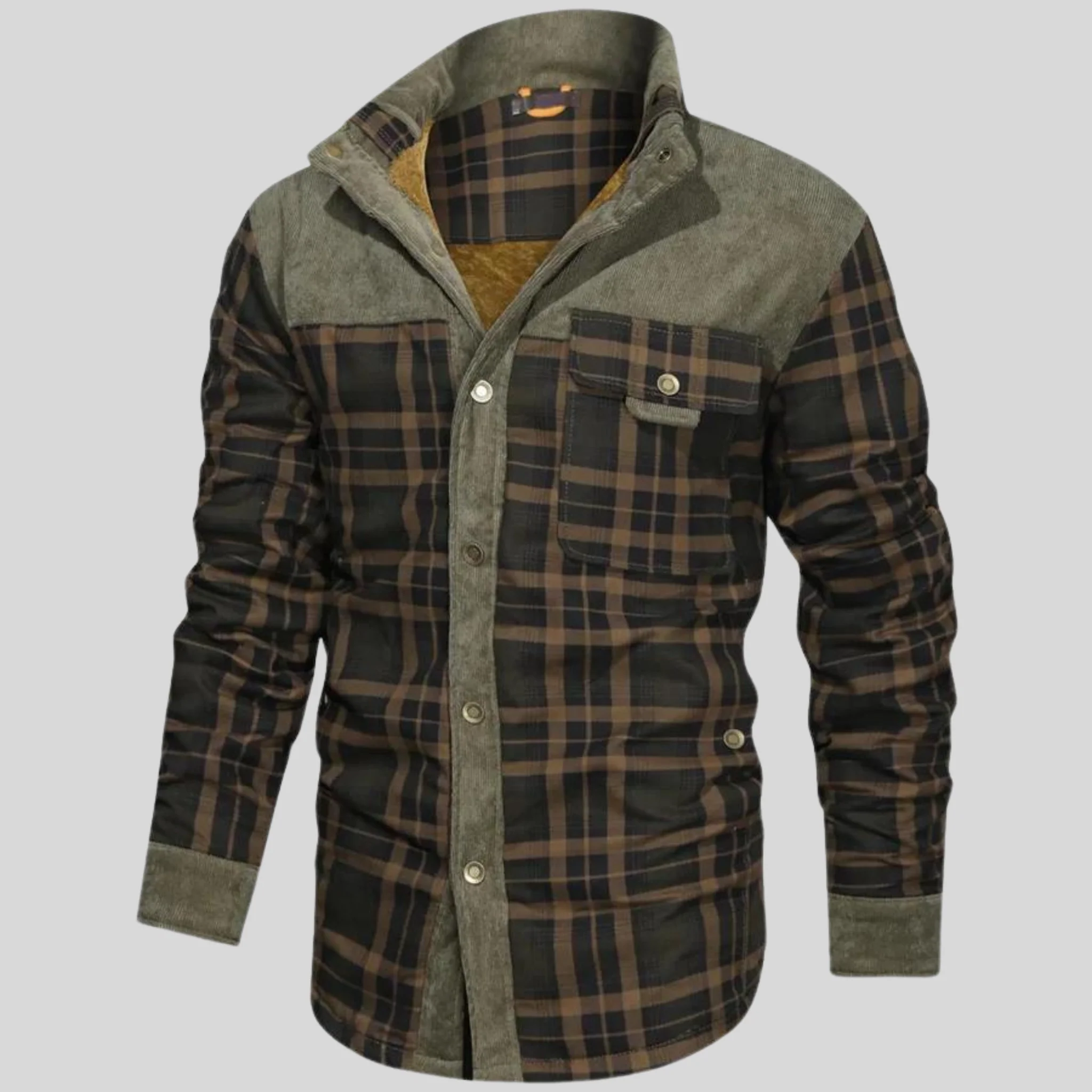Dion® | Checked Lined Jacket - Image 6