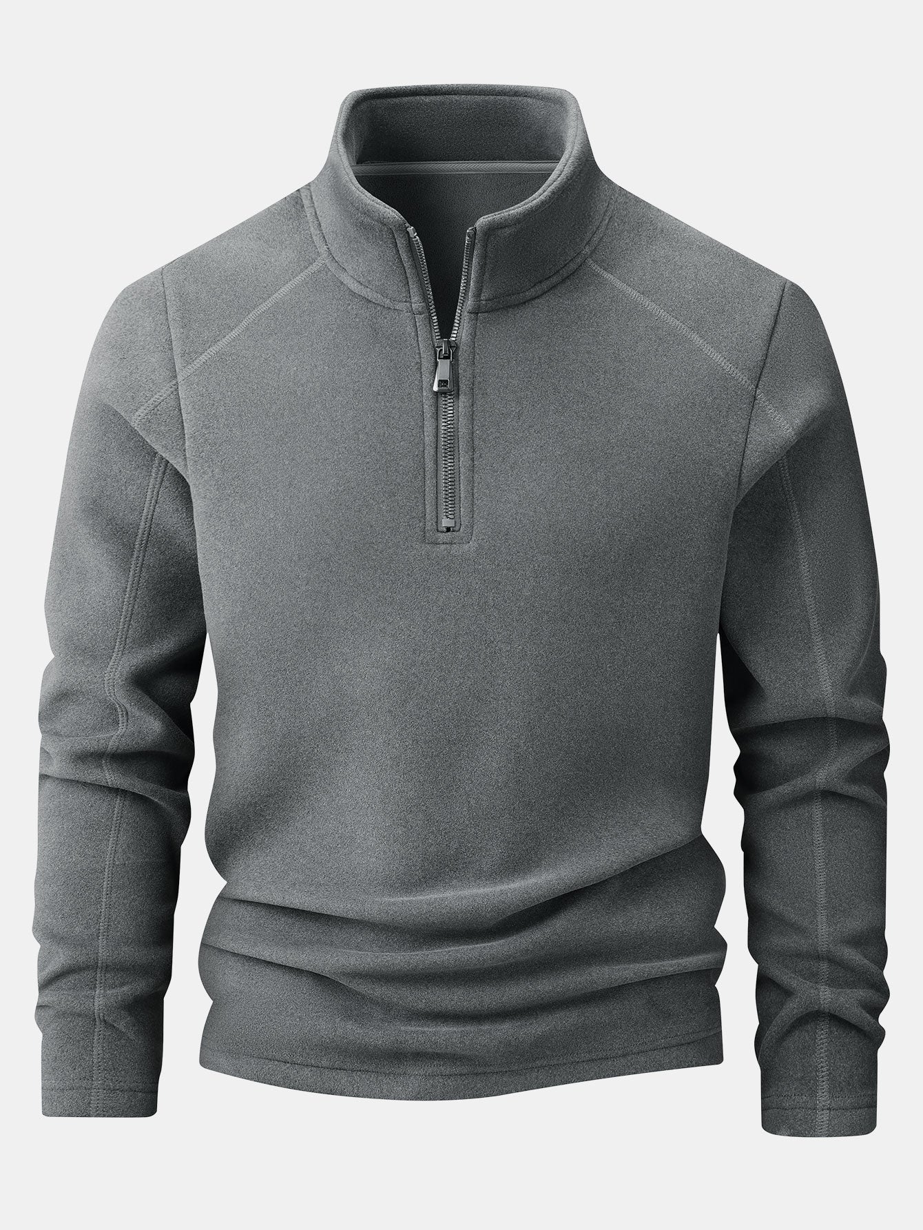 Dionisio® | Quarter-Zip Fleece Sweatshirt - Image 9