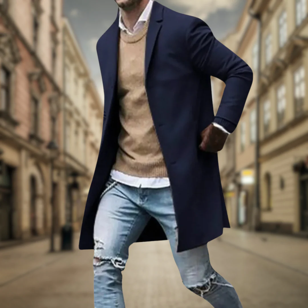 Domiciano® | Elegant Autumn Coat - Image 3