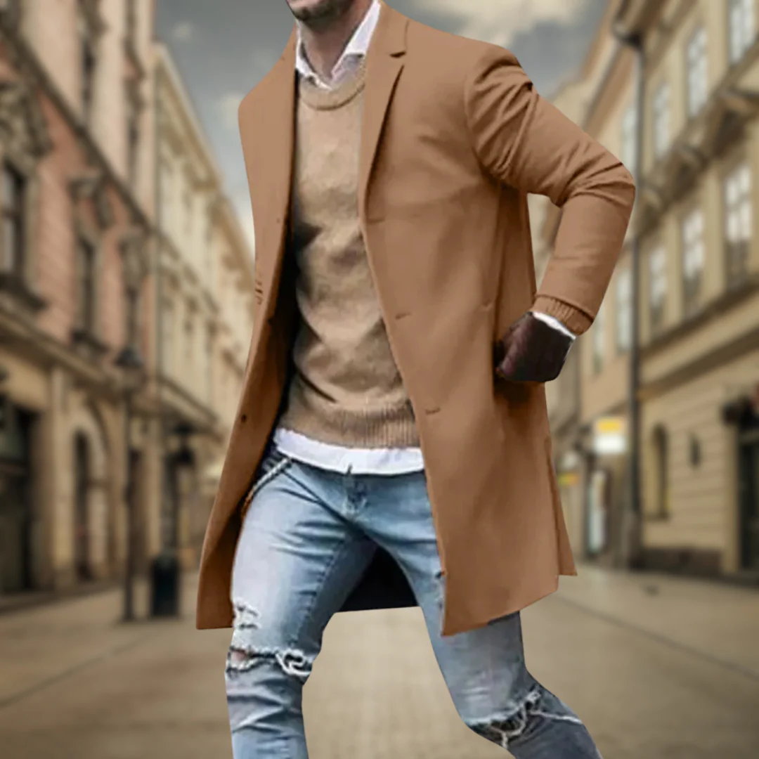 Domiciano® | Elegant Autumn Coat - Image 4