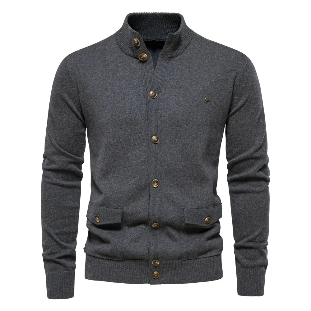 Domiciano® | Men'S Buttoned Knitted Cardigan - Image 10