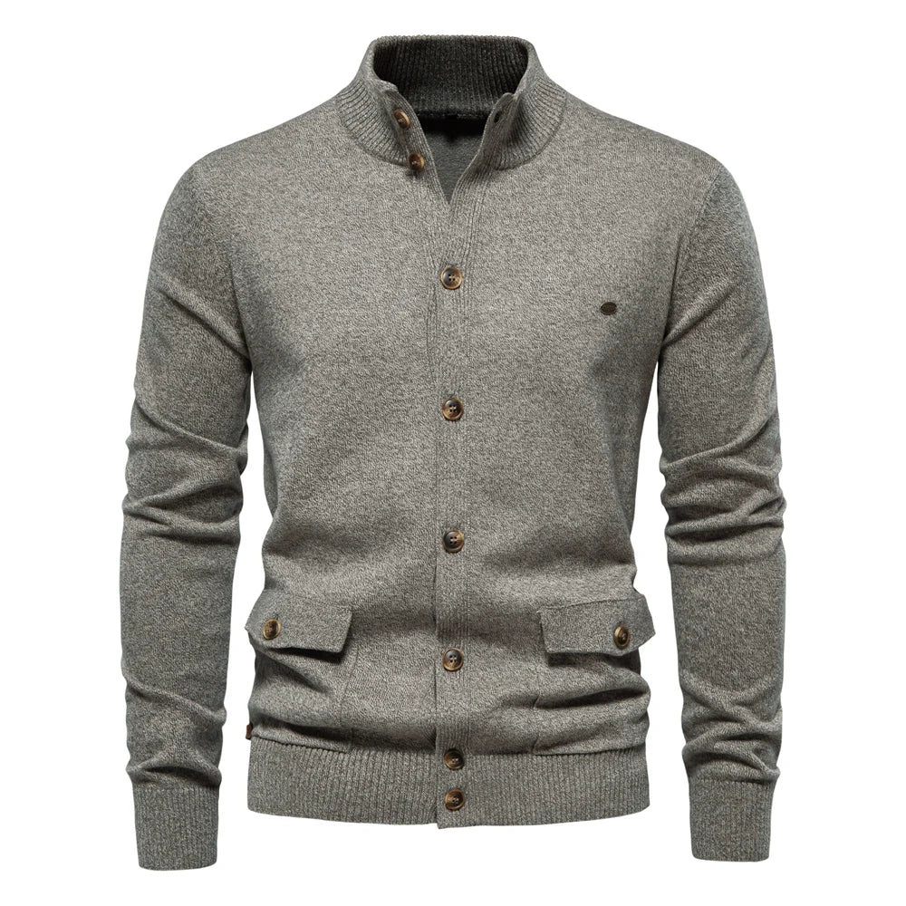 Domiciano® | Men'S Buttoned Knitted Cardigan - Image 3