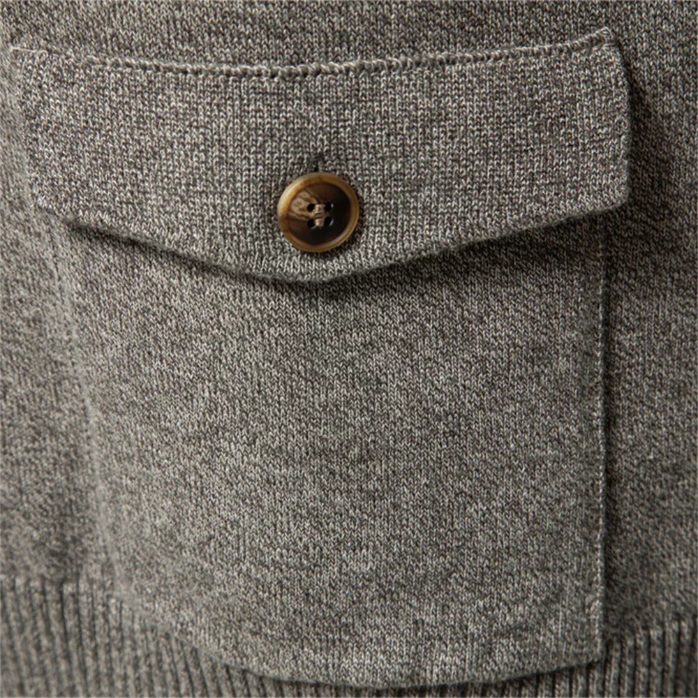 Domiciano® | Men'S Buttoned Knitted Cardigan - Image 6