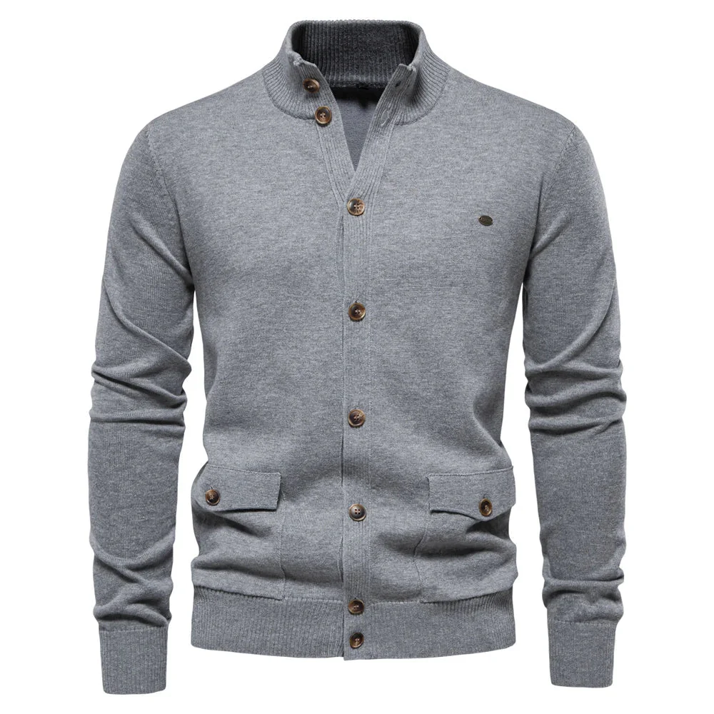 Domiciano® | Men'S Buttoned Knitted Cardigan - Image 7
