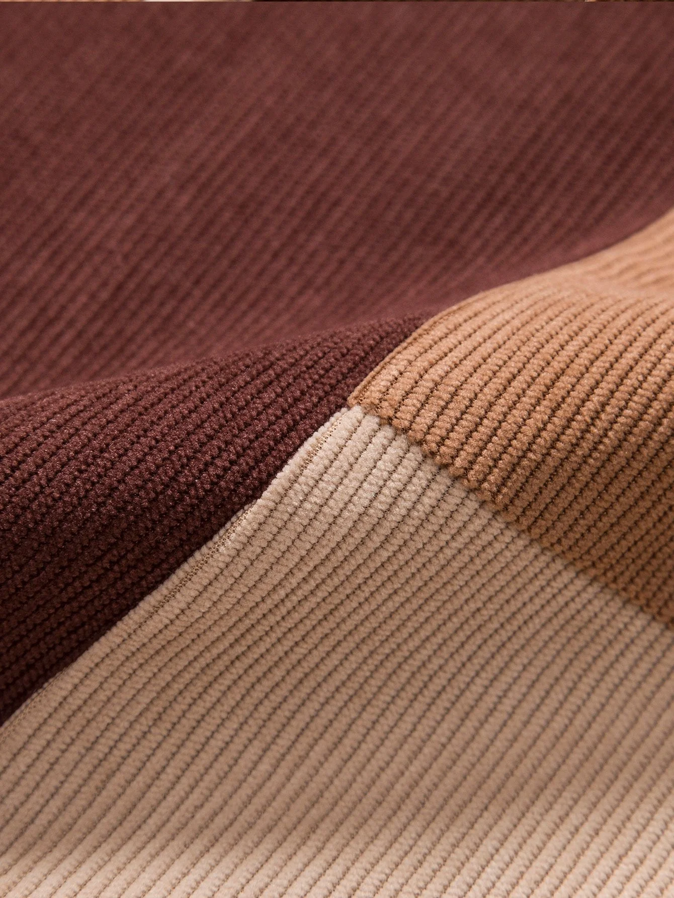 Domingo® | Color Block Corduroy Polo Shirt - Image 5