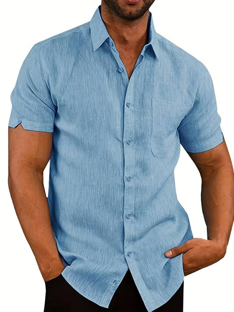 Dominic® | Classic, Casual Short-Sleeved Shirt - Image 24