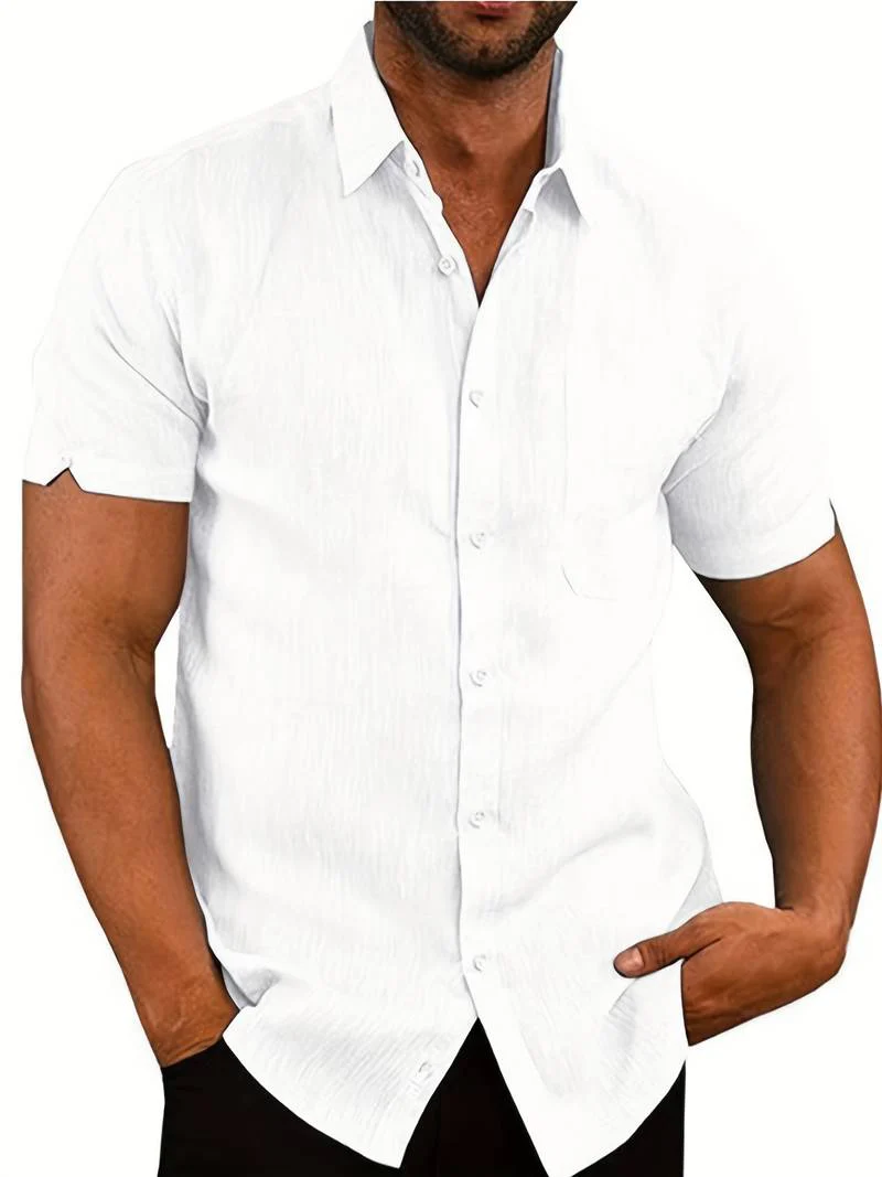 Dominic® | Classic, Casual Short-Sleeved Shirt - Image 26