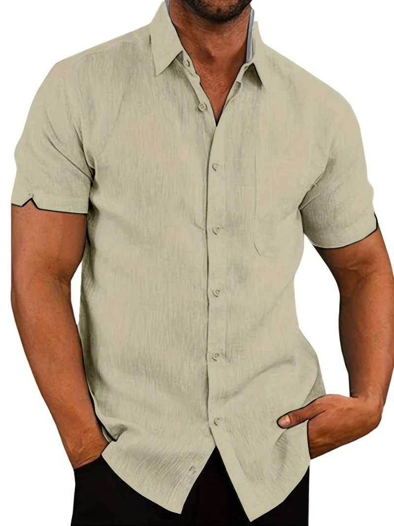 Dominic® | Classic, Casual Short-Sleeved Shirt - Image 30