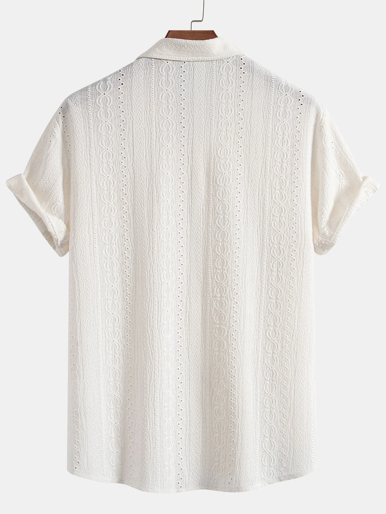 Dominic® | Textured Button Up Shirt - Image 4