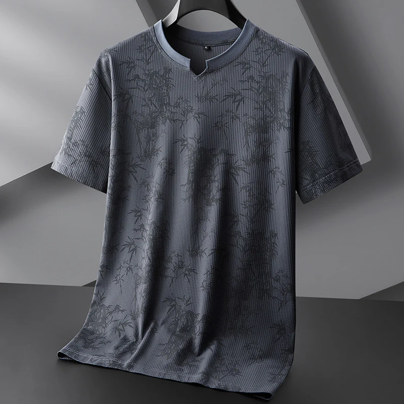 Dominic | Kazen Ribbed Knit Tee - Image 3